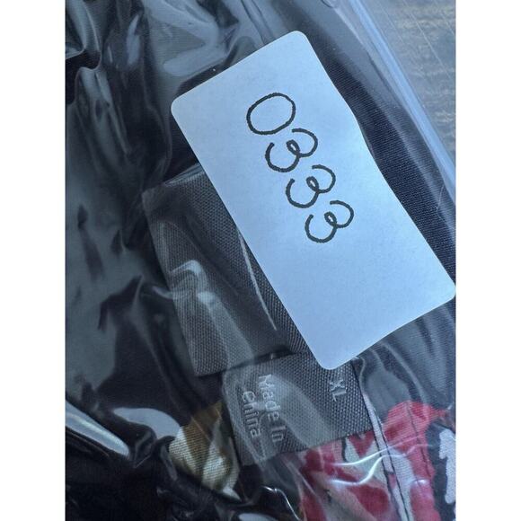 ASOS Button Up Long Sleeve Top Womens Sz XL Dark Cottagecore Lagenlook Artsy - Picture 8 of 9